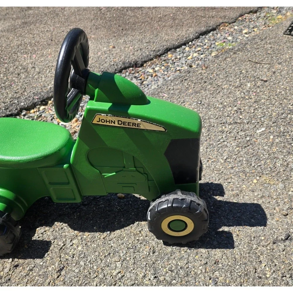 John Deere Ride-On Toys Sit 'N Scoot Activity Tractor for Kids 18 Months & Up